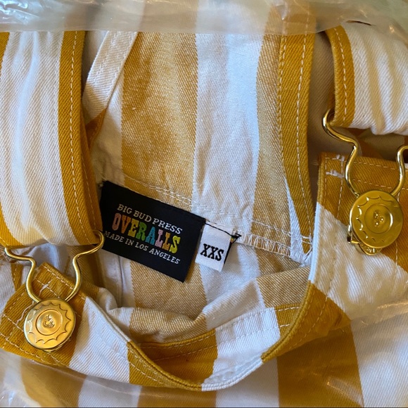 Big Bud Press Striped Overalls XXS - Picture 5 of 6